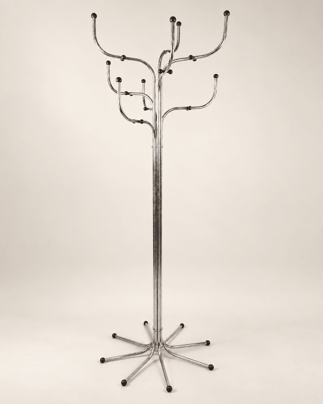 Sidse Werner pour Fritz Hansen, porte manteau en métal chromé, vers 1970
