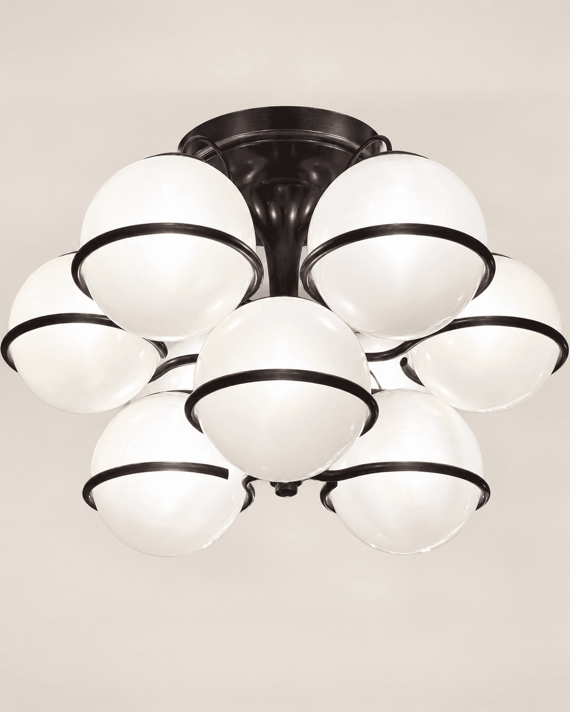 Chandelier Mod. 2042-9 par Gino Sarfatti pour Arteluce, Italie, années 1960