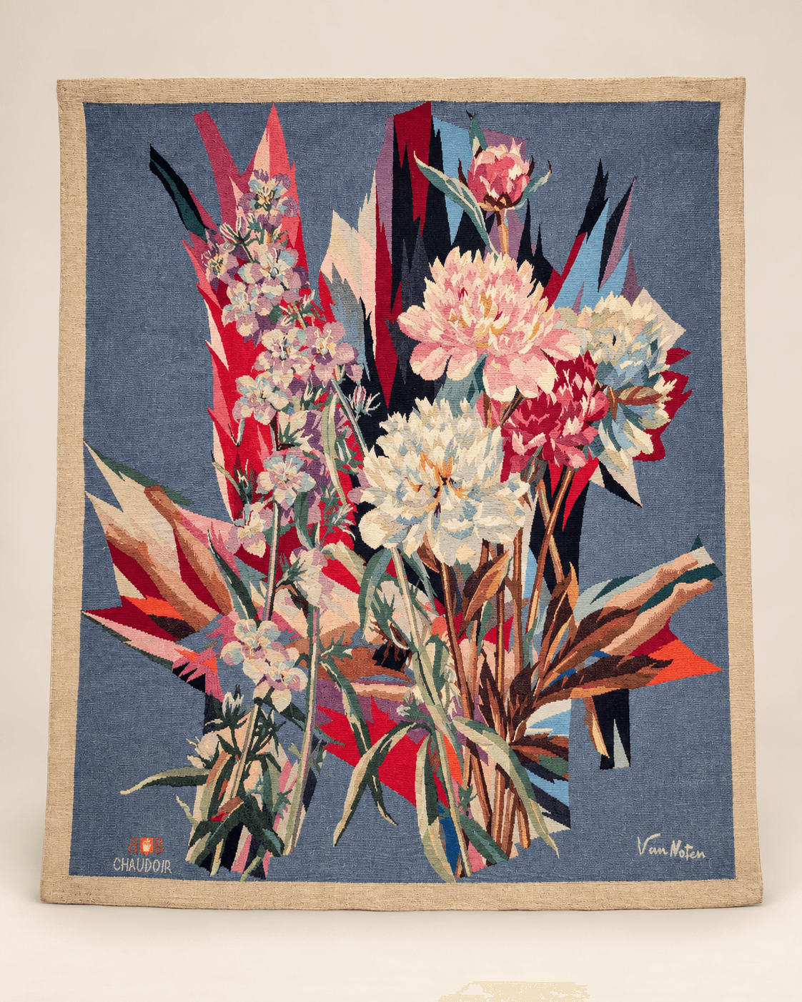 Jean Van Noten (1903- 1982) Tapisserie en laine